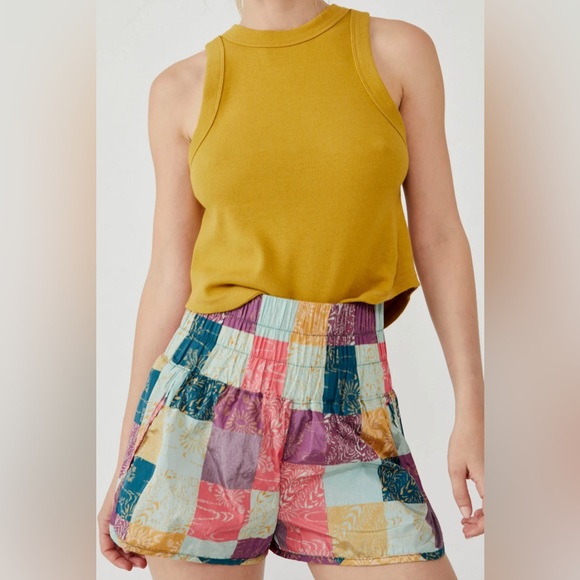 NWT S Free People Way Home Shorts (Rose Water Combo) - Picture 2 of 6